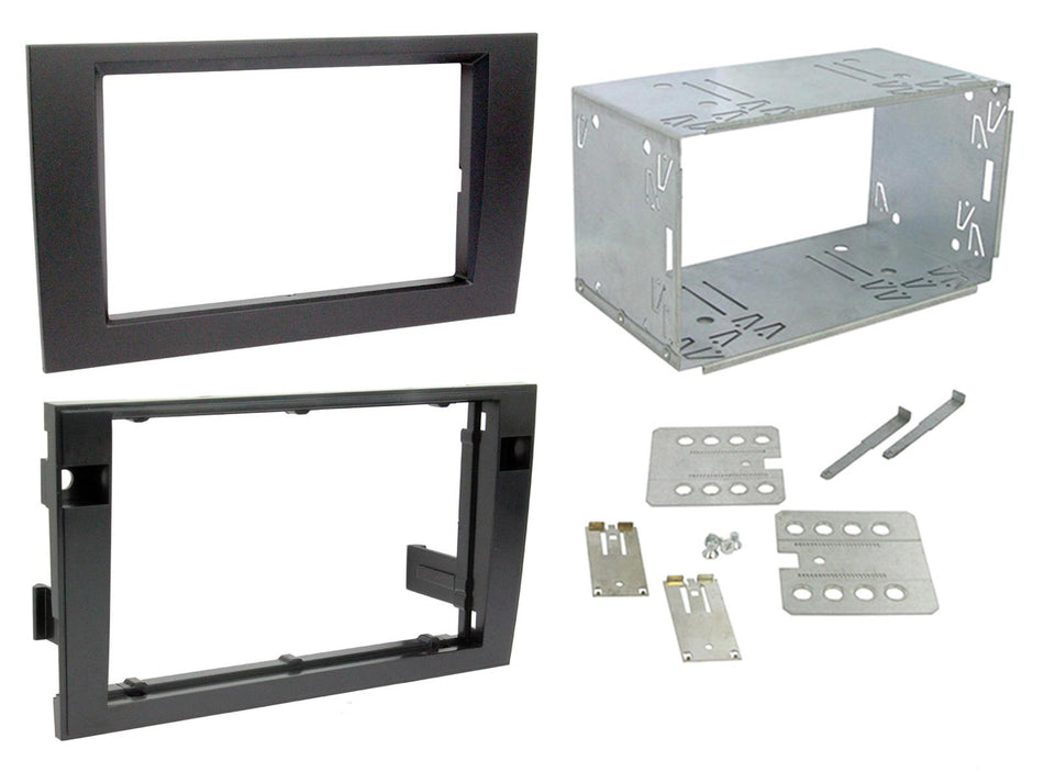 Connects2 CT23AU07 Double Din Facia Plate & Cage for Audi A4 2001> 2008