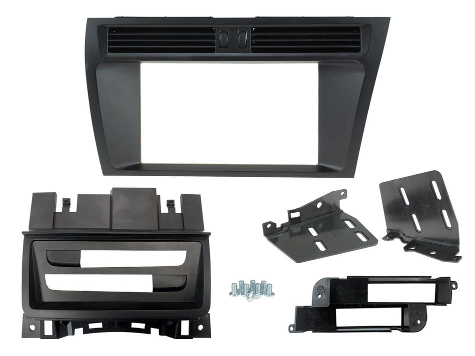 Connects2 CT23AU13 Matt Black Double DIN Facia Plate for Audi A4 A5 2008> 2015