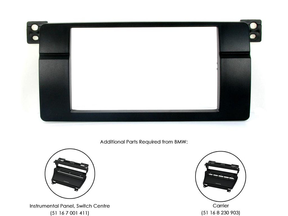 Connects2 CT23BM07 BMW 3 Series E46 <2005 Double Din Fascia Adaptor