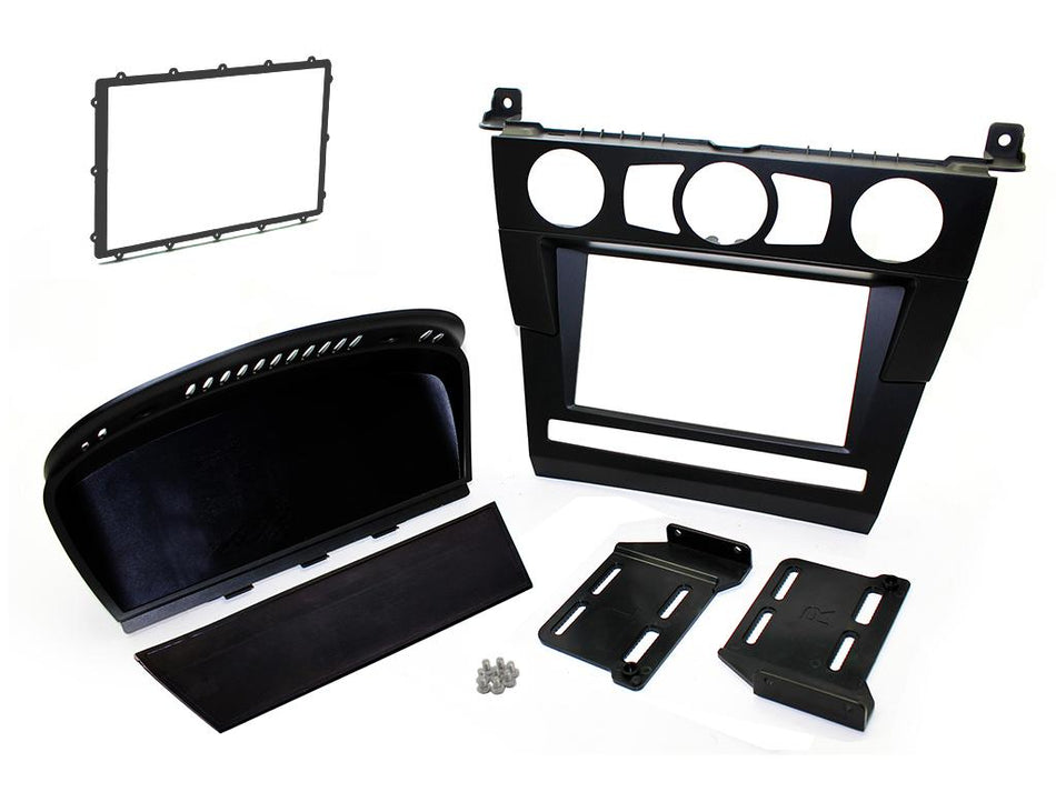 Connects2 CT23BM14 BMW 5 Series 2003> 2007 Black Double DIN Facia