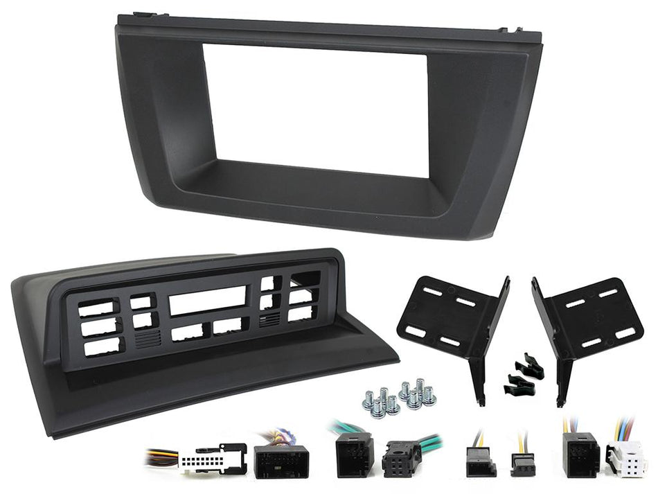 Connects2 CT23BM15 BMW X3 2003> 2010 Matte Black Double DIN Fascia