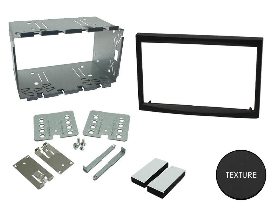 Connects2 CT23CT01 Double DIN Facia Plate for Citroen C2 C3 Berlingo Black