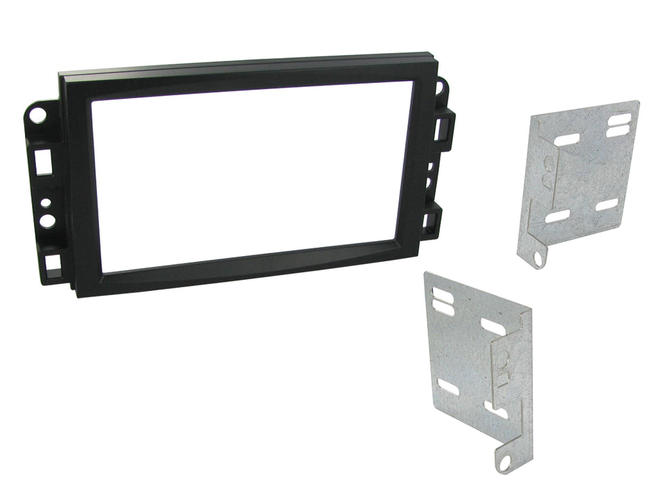 Connects2 CT23CV10 Chevrolet Captiva 2006> 2011 Black Double DIN Fascia