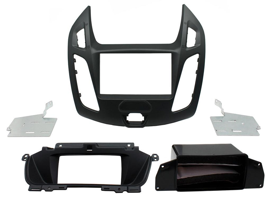 Connects2 CT23FD48 Ford Transit-Connect 2013> Black Double DIN Fascia