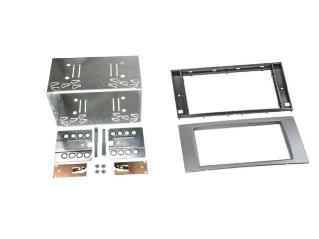 Connects2 CT23FD52 Ford C-Max, Fiesta, Focus, Fusion Silver Double Din Fascia Adapter