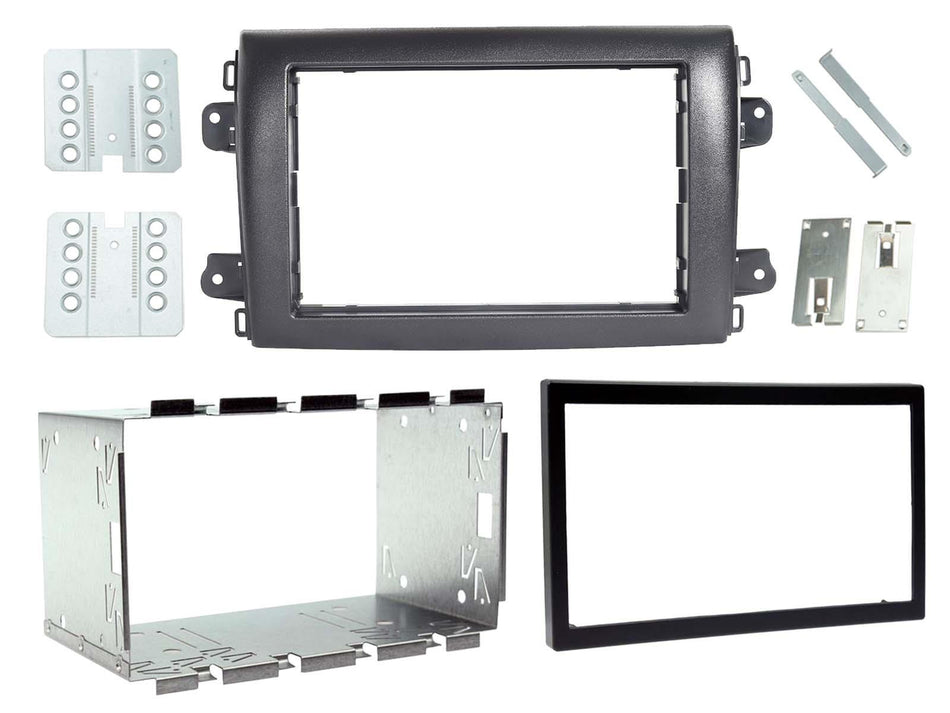 Connects2 CT23FT45 Black Double DIN Fascia for Fiat Ducato 2021