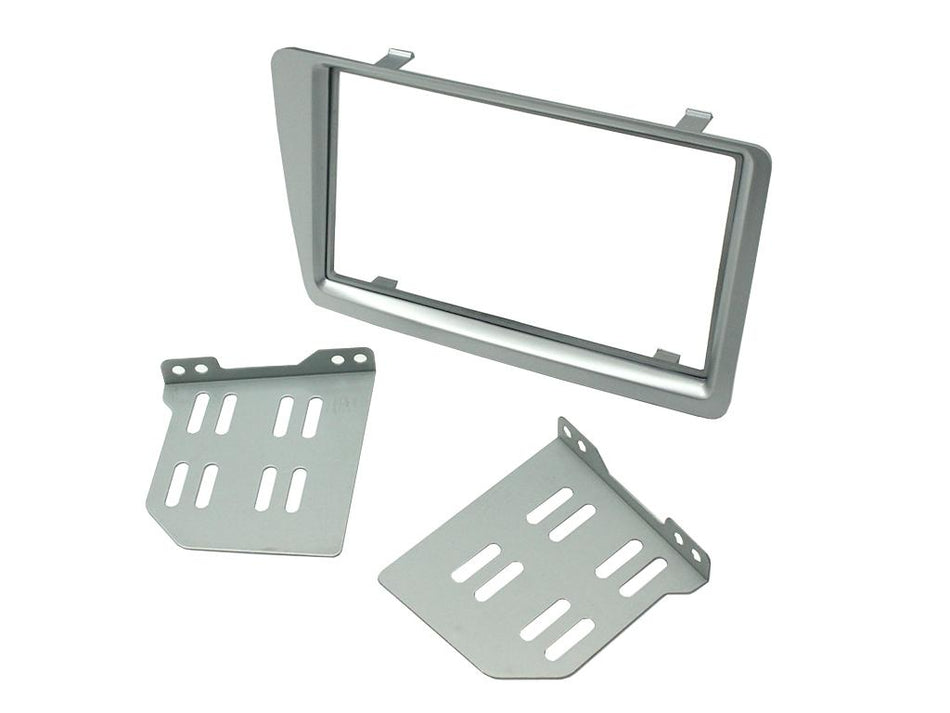 Connects2 CT23HD30 Honda Civic 2001> 2005 Bright Silver Double DIN Fascia