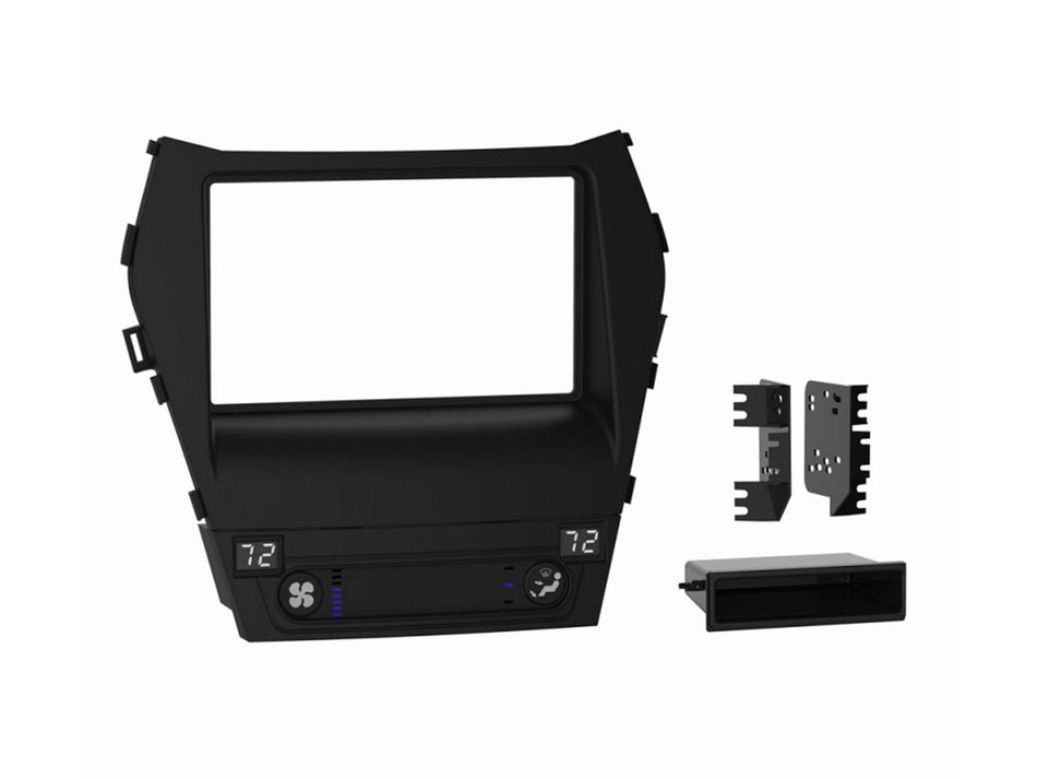 Connects2 CT23HY58 Hyundai Santa-Fe 2017> 2018 Black Double DIN Fascia