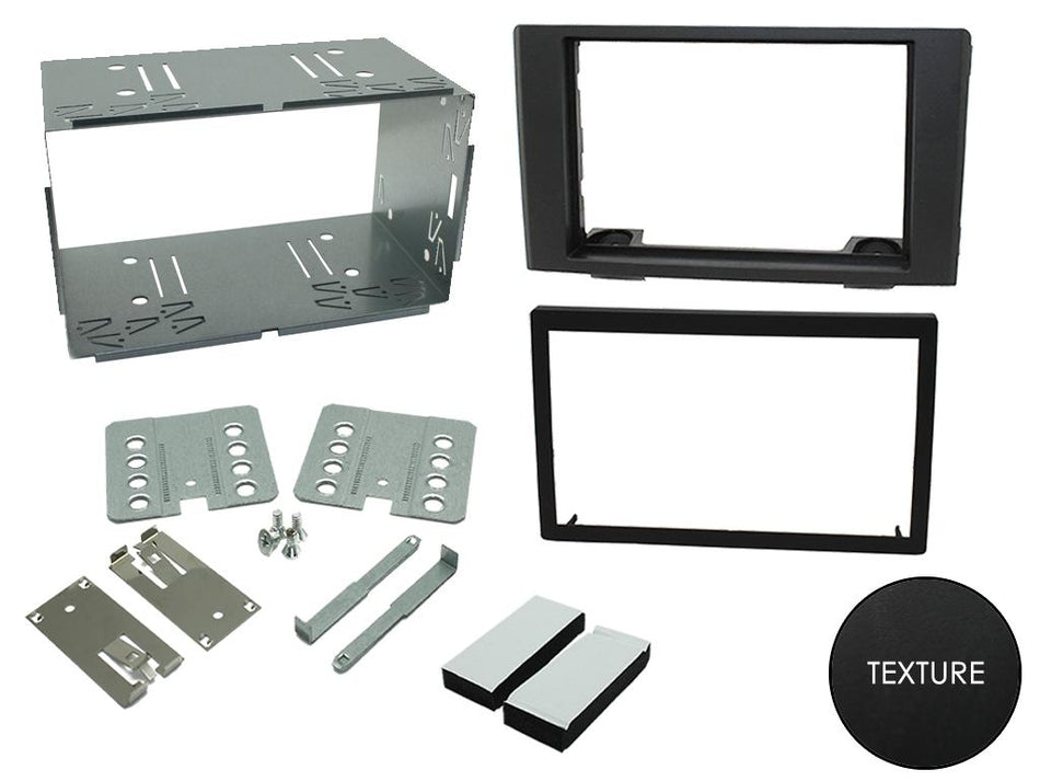 Connects2 CT23IV01 Iveco Daily 2007> 2014 Black Double DIN Fascia