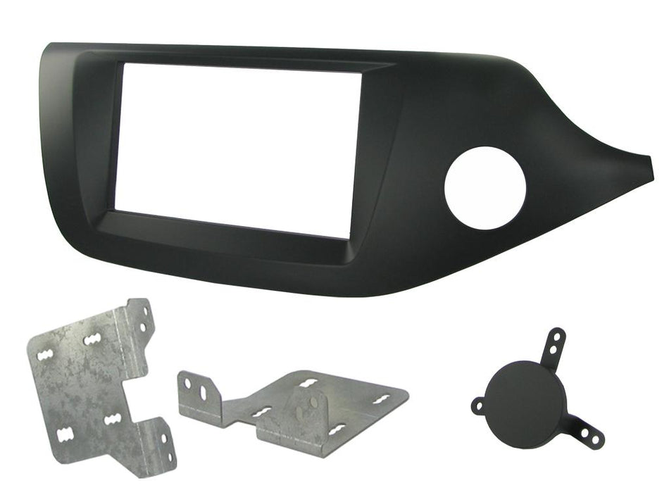 Connects2 CT23KI39 Kia Cee’d Pro-Cee’d 2012> Matt Black Double DIN Fascia