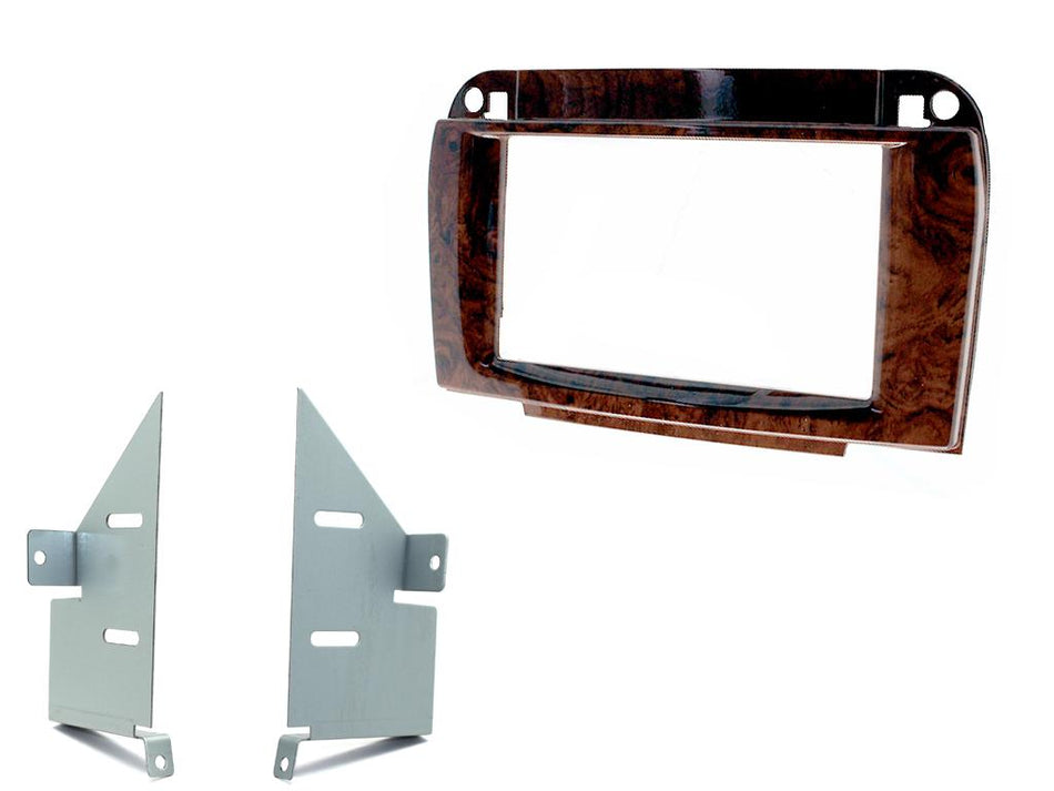 Connects2 CT23MB21 Mercedes CL 1999> 2006 Wood Effect Double DIN Fascia