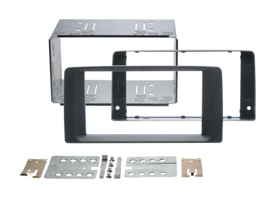 Connects2 CT23MN01 Black Double DIN Fascia for MAN TGX Trucks 2008> 2012