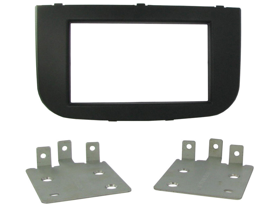 Connects2 CT23MT10 Mitsubishi Colt 2009> 2012 Black Double DIN Fascia