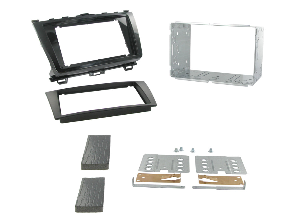 CT23MZ10 Mazda 6 2011> 2014 Piano Black Double Din Fascia Adaptor