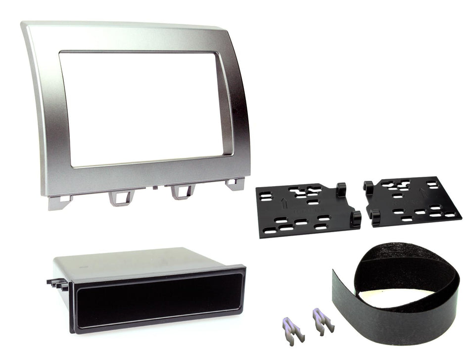 Connects2 CT23MZ20 Mazda 5 2006> 2010 Silver Double DIN Fascia