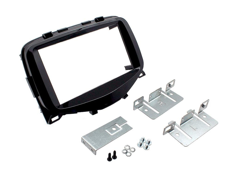 Connects2 CT23PE16 Peugeot 108 2014> Black Double DIN Fascia