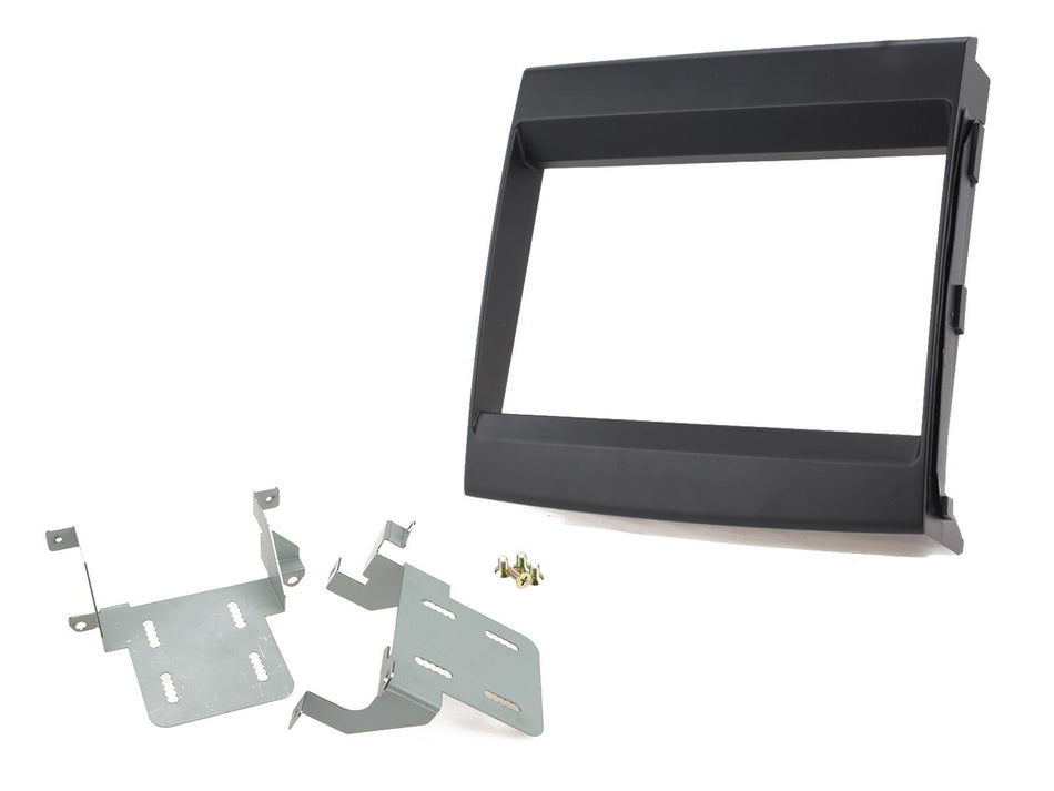 Connects2 CT23PO09 Matt Black Double DIN Fascia for Porsche Cayenne 2011> 2016