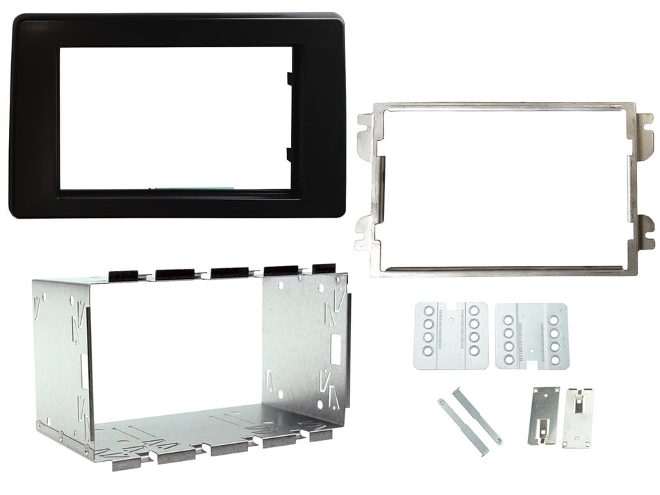 Connects2 CT23RT18 Black Double DIN Fascia for Renault Master NV400 Movano 2020>