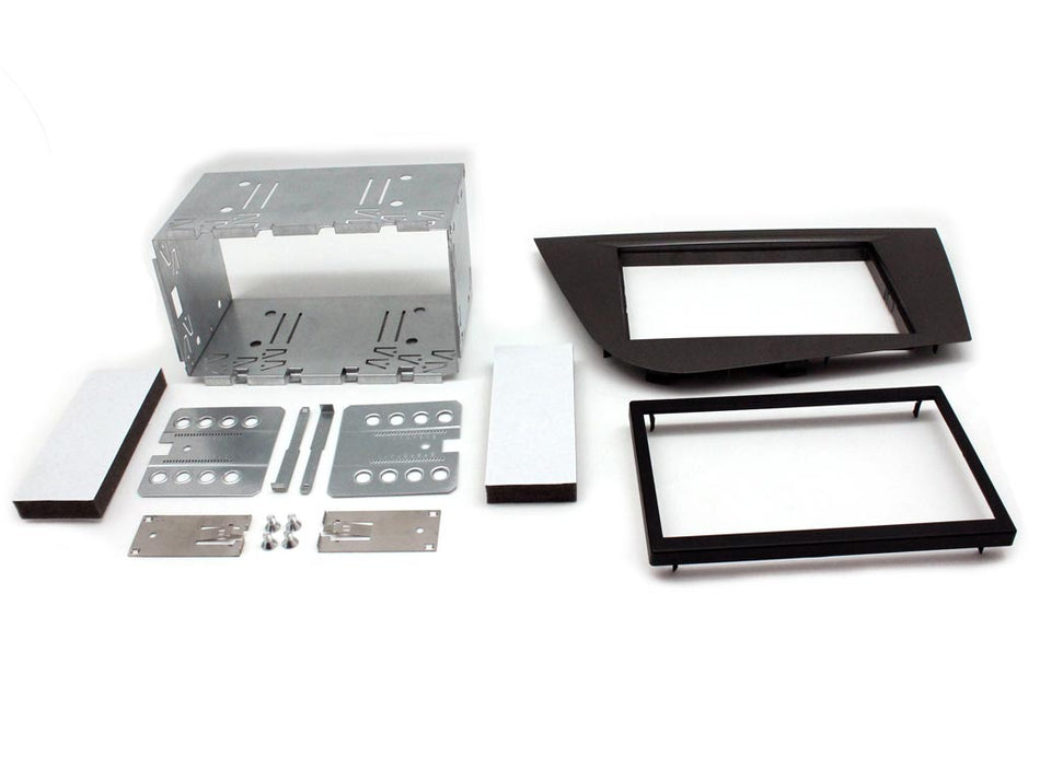 Connects2 CT23ST19 Double DIN Facia Plate for Seat Leon 2005-2014 (Galena Silver)