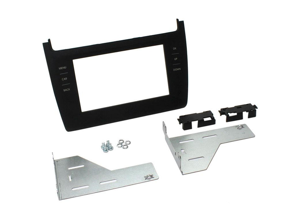 Connects2 CT23VW14 Volkswagen Polo 6C 2014> Black Double DIN Fascia