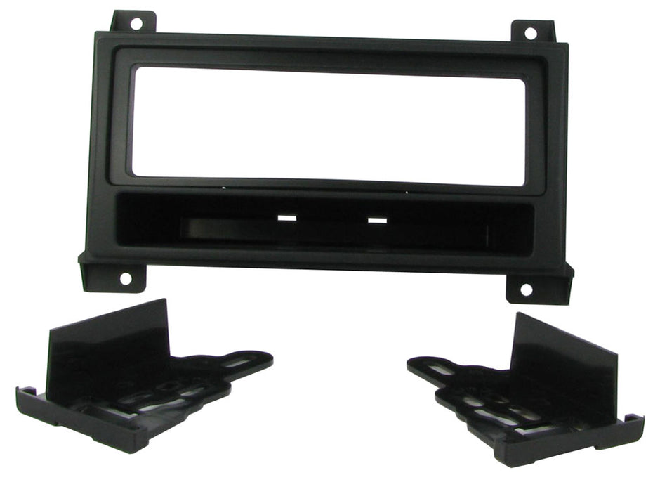 Connects2 CT24CH10 Jeep Grand Cherokee Single DIN Matt Black Fascia Plate