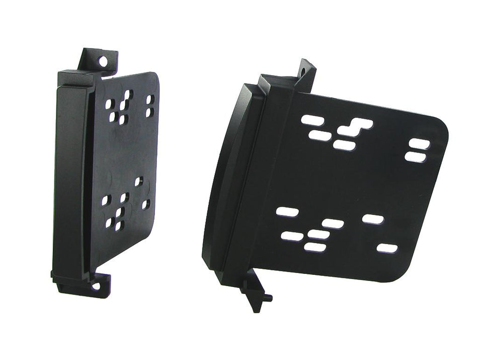 Connects2 CT24CH11 Jeep Grand Cherokee Side Brackets for Double DIN Installation Matt Black