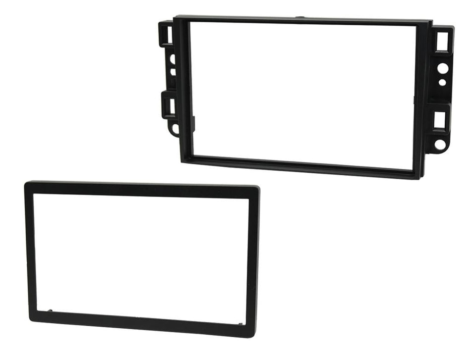 Connects2 CT24CV06 Chevrolet Kalos Captiva 2006> Black Double DIN Fascia