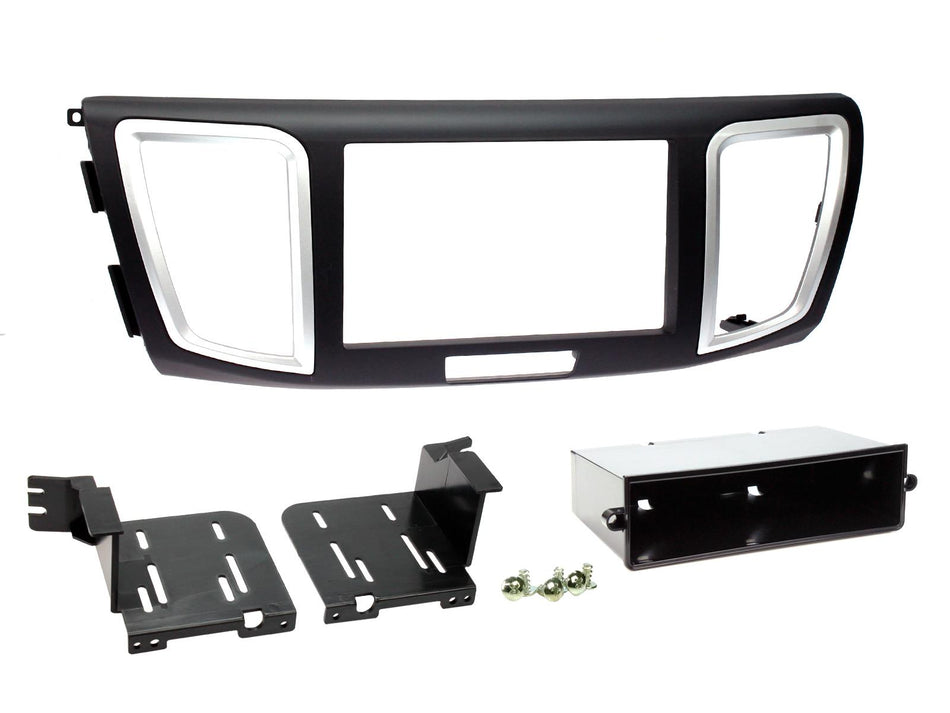 Connects2 CT24HD12 Honda Accord 2013> Black Silver Single & Double DIN Fascia