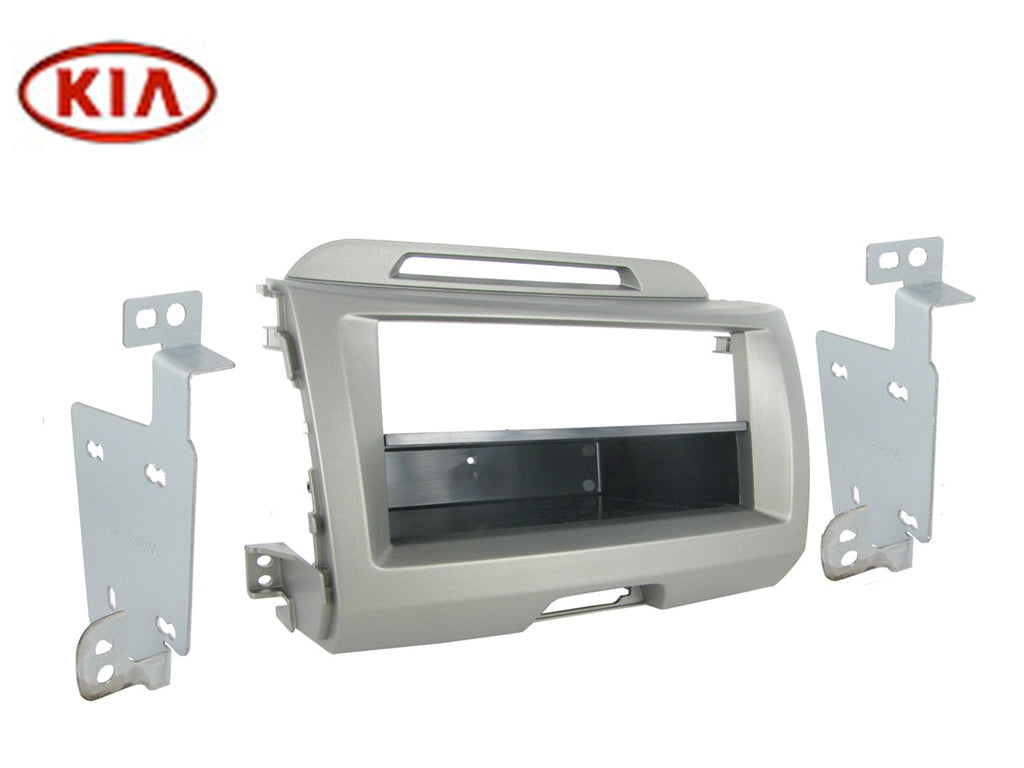 CT24KI17 Single Din Light Grey Facia Plate for Kia Sportage 2010>