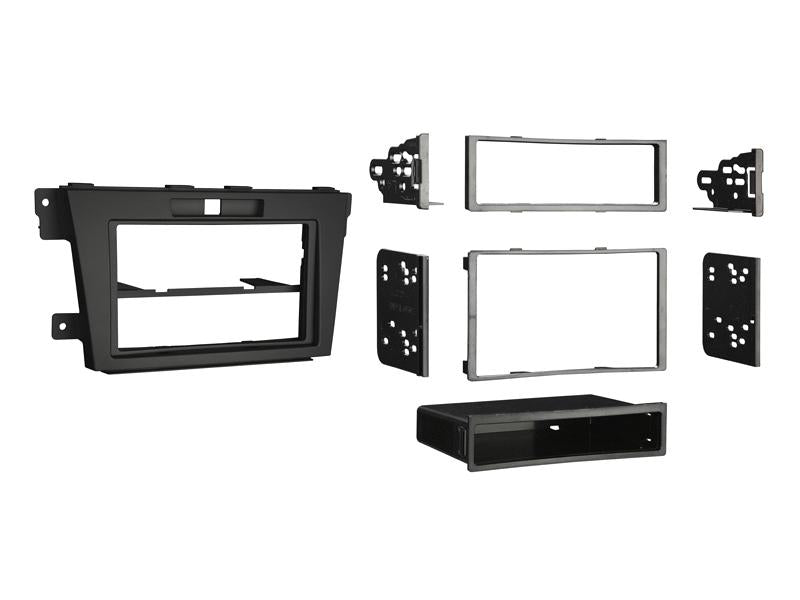 Connects2 CT24MZ21 Madza CX-7 2009> 2012 Matt Black Single Double DIN Fascia