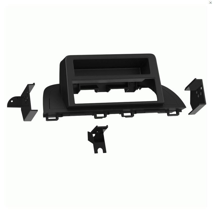 Connects2 CT24MZ32 Mazda 3 2014> Black Single DIN Fascia