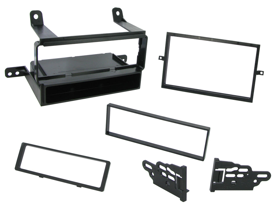 Connects2 CT24NS13 Nissan Pathfinder 2005> 2007 Black Single DIN Fascia Plate