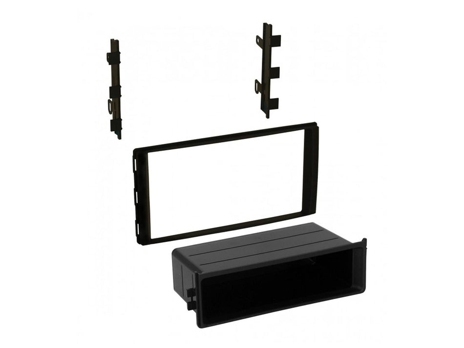 Connects2 CT24NS34 Black Single Double DIN Fascia for Nissan Juke Leaf NV200 2013>