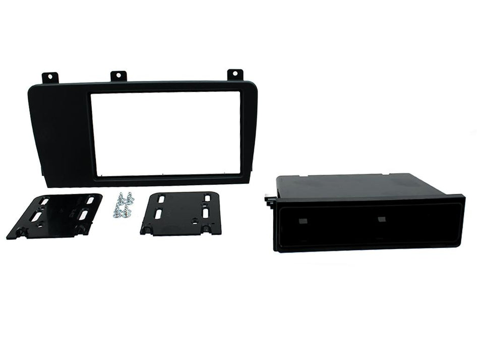 Connects2 CT24VL10 Volvo V70 S60 2004> Single Double DIN Black Fascia