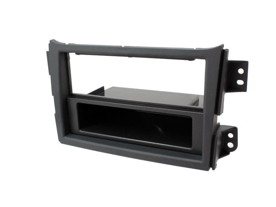 Connects2 CT24VX17 Black Single DIN Fascia for Vauxhall Agila 2008> 2015