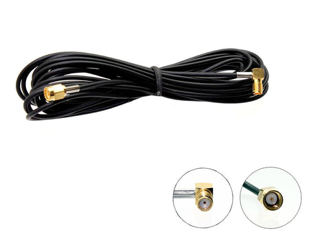 Connects2 CT27AA104 SMA Male to SMA Female DAB Aerial Cable Extension Lead 5 Meters