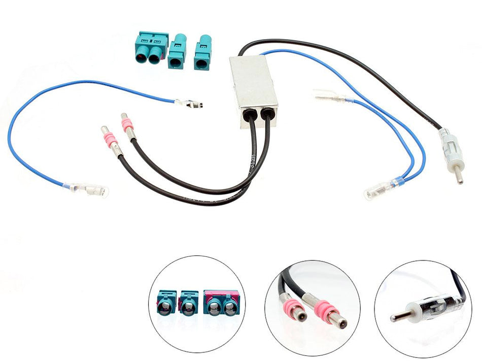 Connects2 CT27AA76 Aerial/Antenna Fakra All-In-One DIN Adaptor