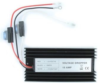 CT54-01 24V- 12V Voltage Dropper - 10 Amp Max. Input Voltage: 24V