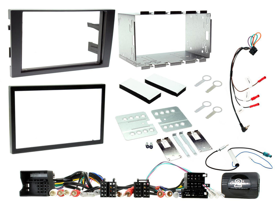 Connects2 CTKAU02 Audi A4 Double DIN Radio Installation Kit 2001> 2008