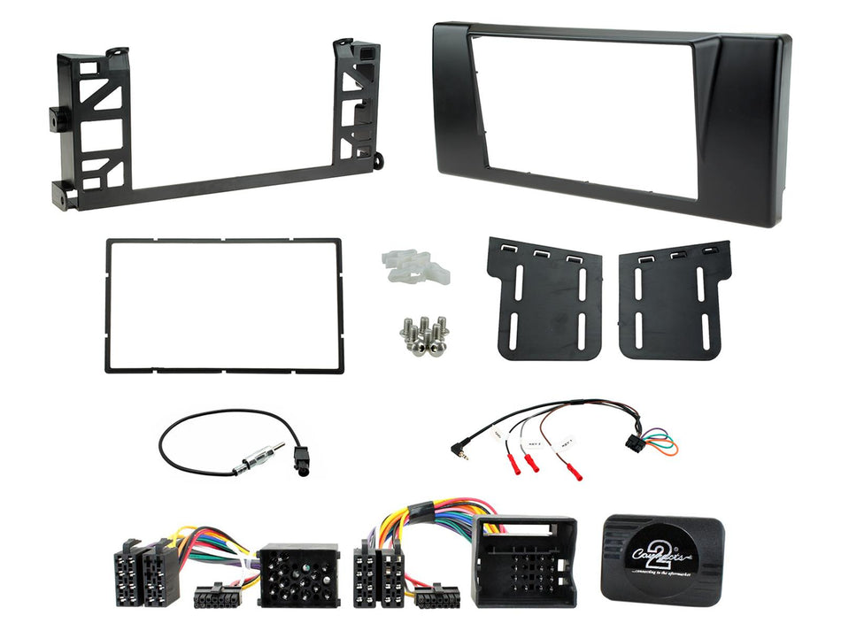 Connects2 CTKBM04 BMW 5 Series (E39) 1996> 2004 Black Double DIN Radio Installation Kit