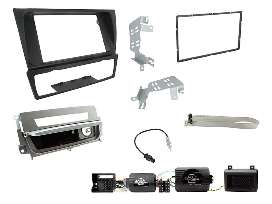 Connects2 CTKBM12 BMW 3 Series (E9*) 2005> 2012 Radio Installation Kit with Auto A/C only