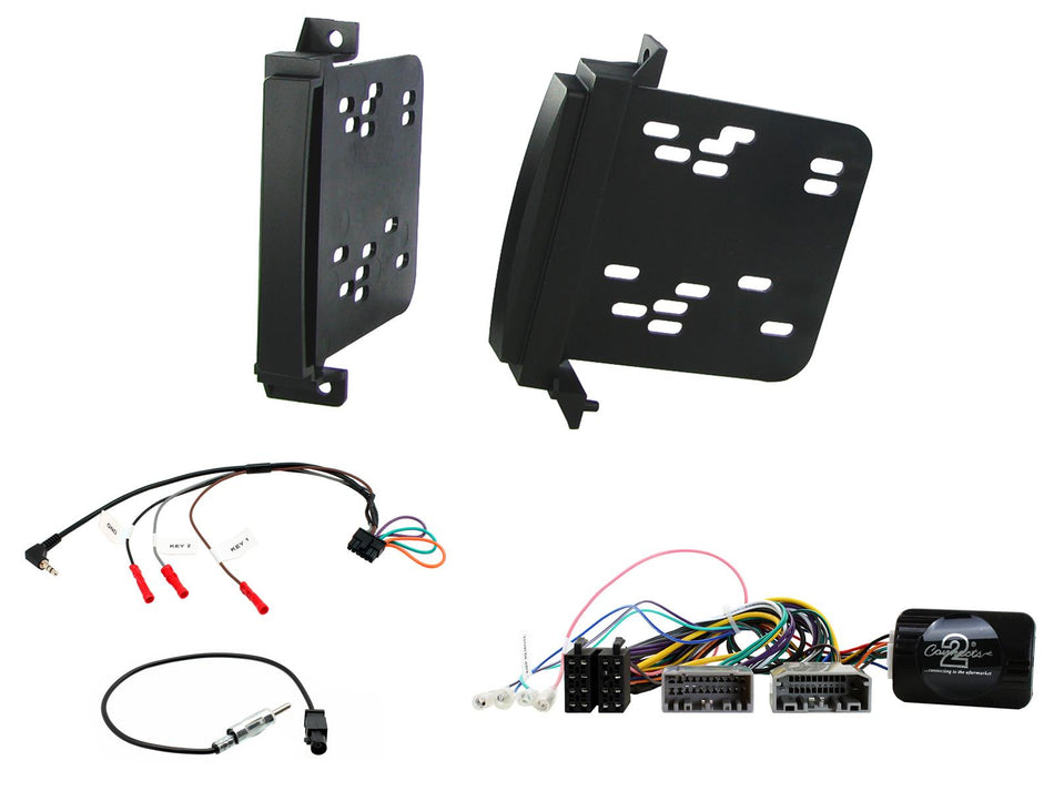 Connects2 CTKCH01 Chrysler Grand Cherokee 2011> 2014 Double Din Radio Installation Kit