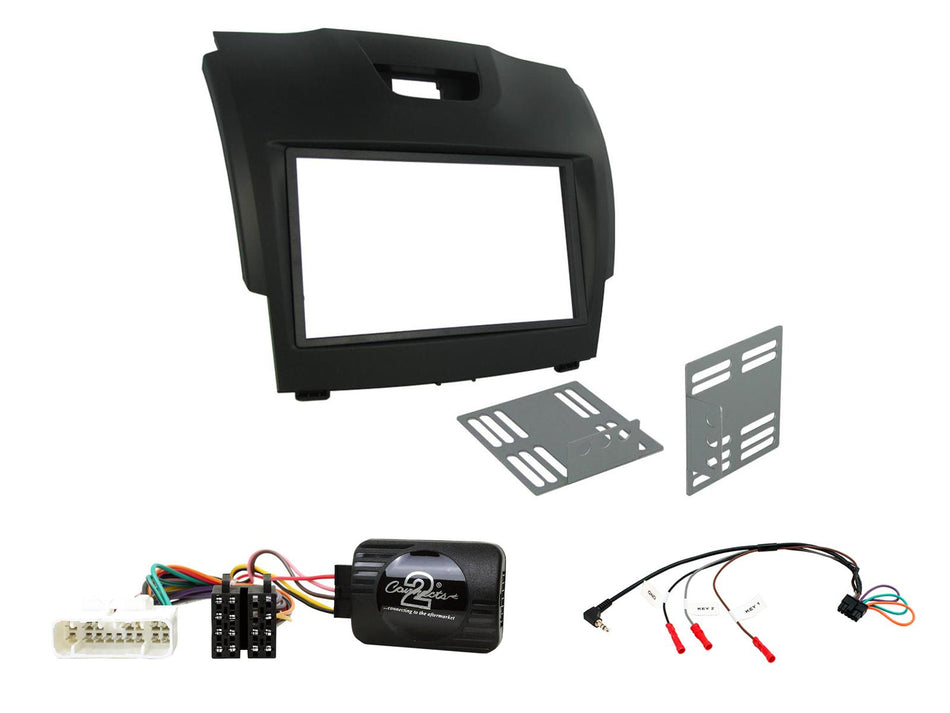 Connects2 CTKCV09 Chevrolet Colorado Trailblazer S-10 2012 Black Fascia Radio Installation Kit