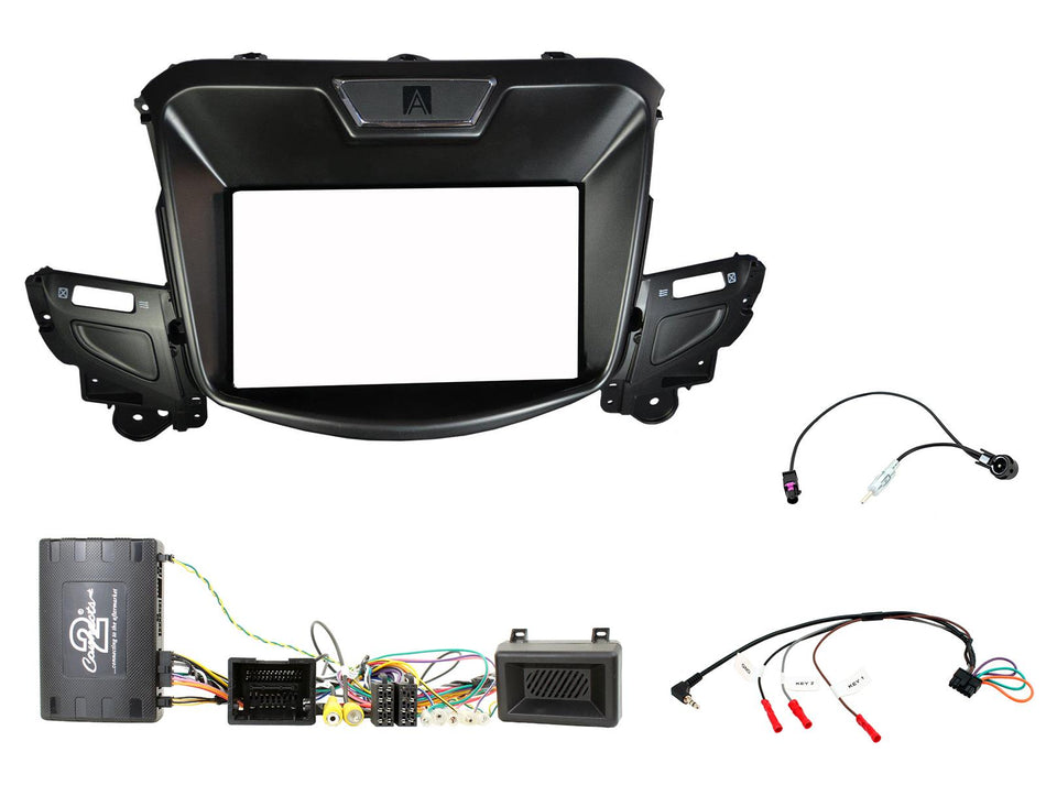 Connects2 CTKCV18 Chevrolet SS 2013> Black Double DIN Installation Kit