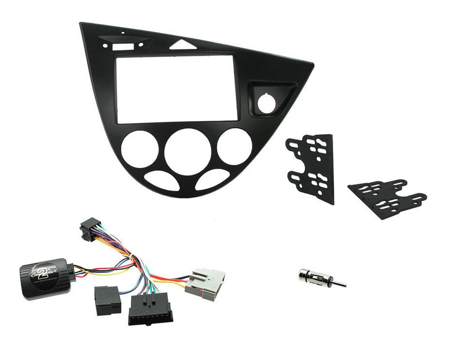 Connects2 CTKFD57 Ford Focus 1999> 2004 Black Double DIN Radio Installation Kit