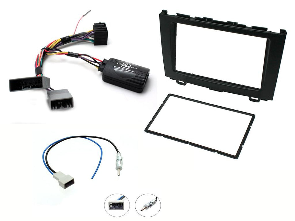 Connects2 CTKHD04 Honda CRV 2007> 2009 Double DIN Black Radio Installation Kit