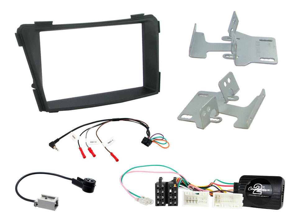 Connects2 CTKHY05 Hyundai i40 2011> Black Double DIN Installation Kit