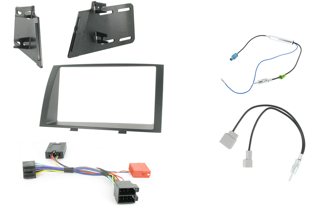 Connects 2 KIA Sorento 2009> Non Amplified Double Din Complete Fascia Fitting Kit CTKKI05