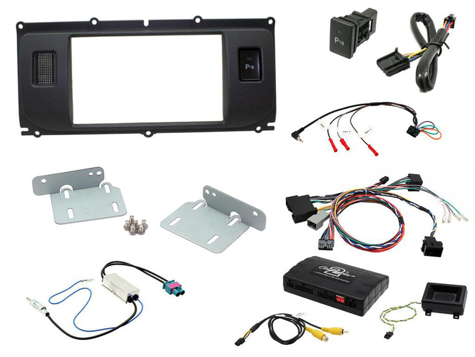 Connects2 CTKLR01 Land Rover Range Rover Evoque 2011> 2015 Double DIN Stereo Fitting Kit