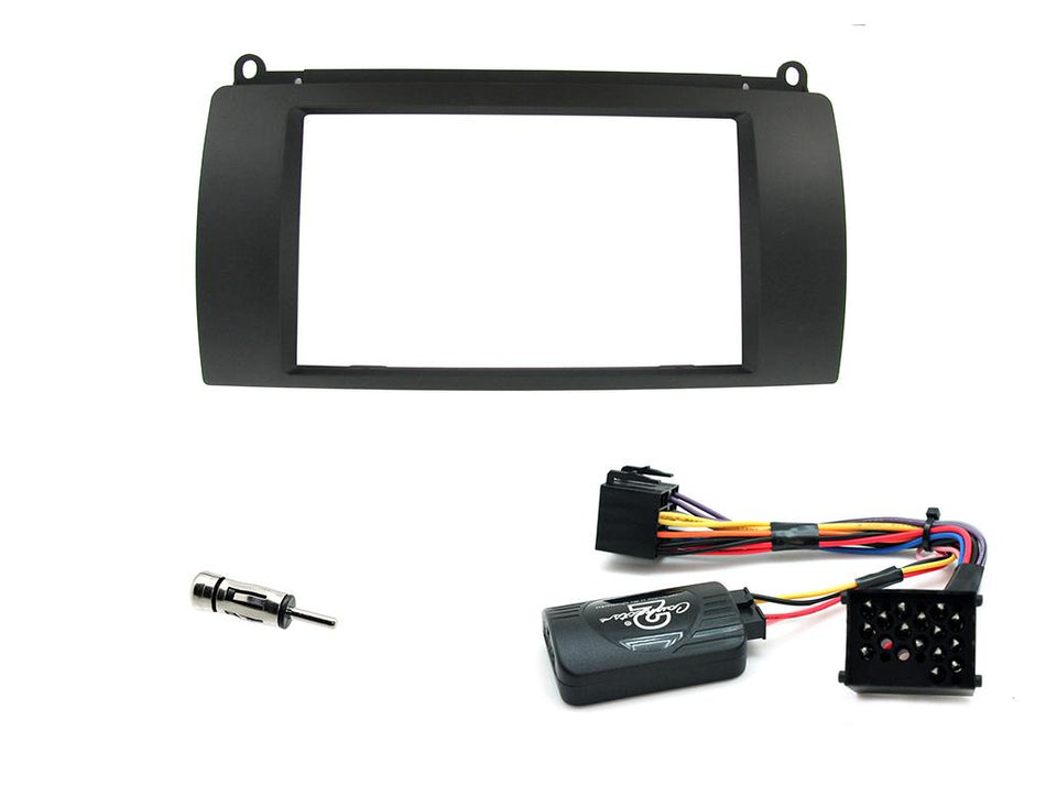 Connects2 CTKRO01 Rover 75 2000> Black Double DIN Installation Kit